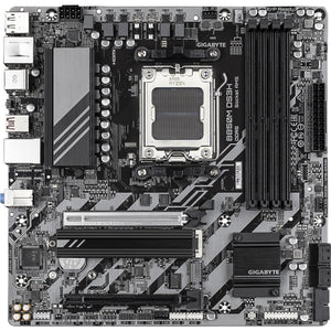 Gigabyte b850m ds3h socket am5 moederbord (raid, 2,5gb-lan, sound, µatx)