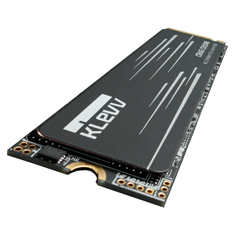 Load image into Gallery viewer, Klevv cras c910g 4 tb ssd (zwart, k04tbm2sp0-10g, pcie gen 4.0 x4, nvme 2.0)
