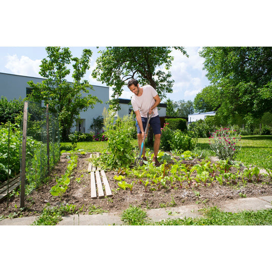 Gardena natureline spitvork (houtkleur turquoise, 17002-20)