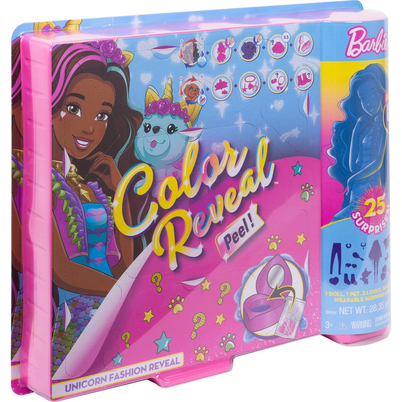 Load image into Gallery viewer, Barbie color reveal - fantasy fashion eenhoorn pop
