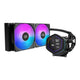 Cooler master masterliquid core nex digital 240 black waterkoeling (zwart, argb)