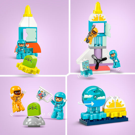 Lego duplo - 3-in-1 ruimteavontuur constructiespeelgoed (10422)