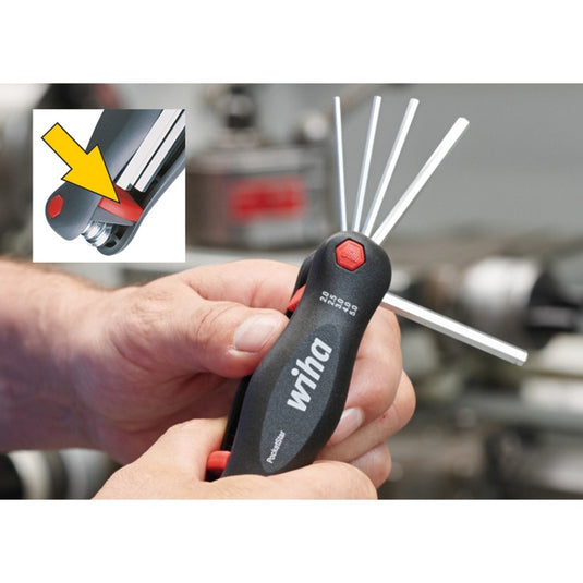 Wiha multitool pocketstar (zwart, 8-delig)