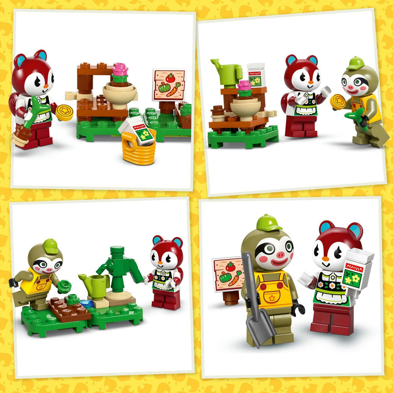 Load image into Gallery viewer, Lego animal crossing 77054 leifs caravan en winkel
