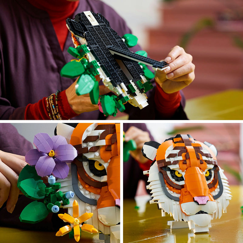Load image into Gallery viewer, Lego art - de faunacollectie – tijger constructiespeelgoed (31217)
