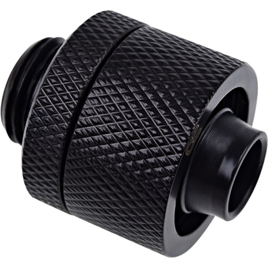 Alphacool eiszapfen 16 10mm compression fitting verbinding (zwart, 6 stuks)