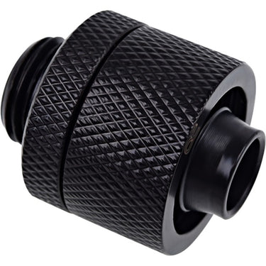 Alphacool eiszapfen 16 10mm compression fitting verbinding (zwart, 6 stuks)
