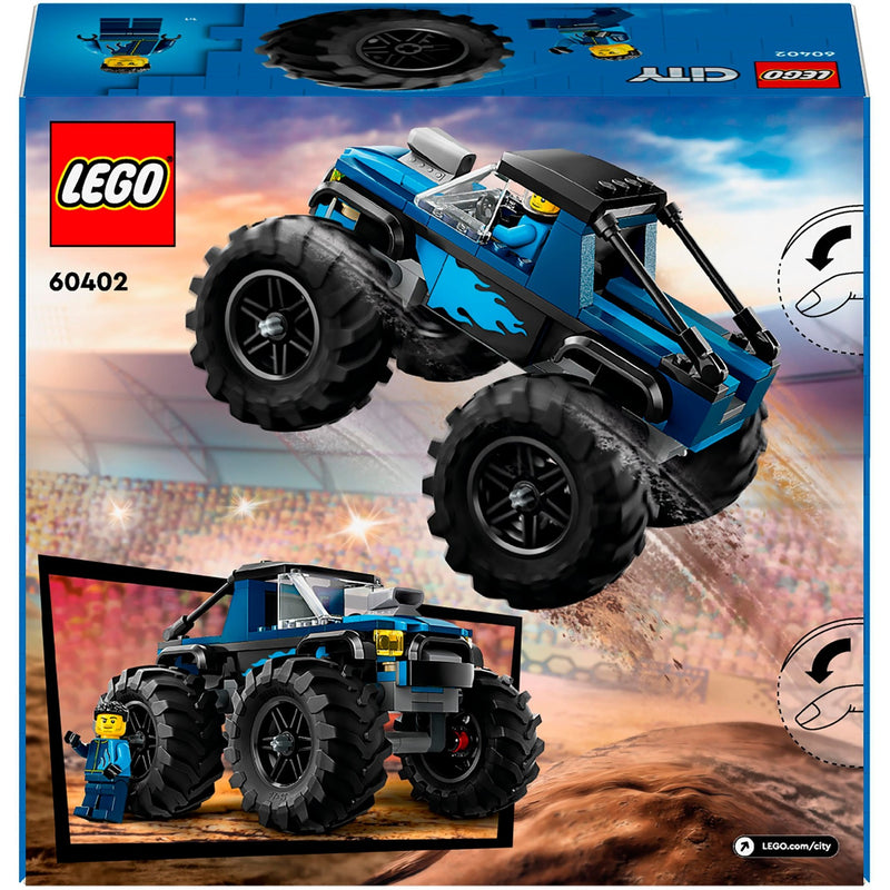 Load image into Gallery viewer, Lego city 60402 blauwe monstertruck
