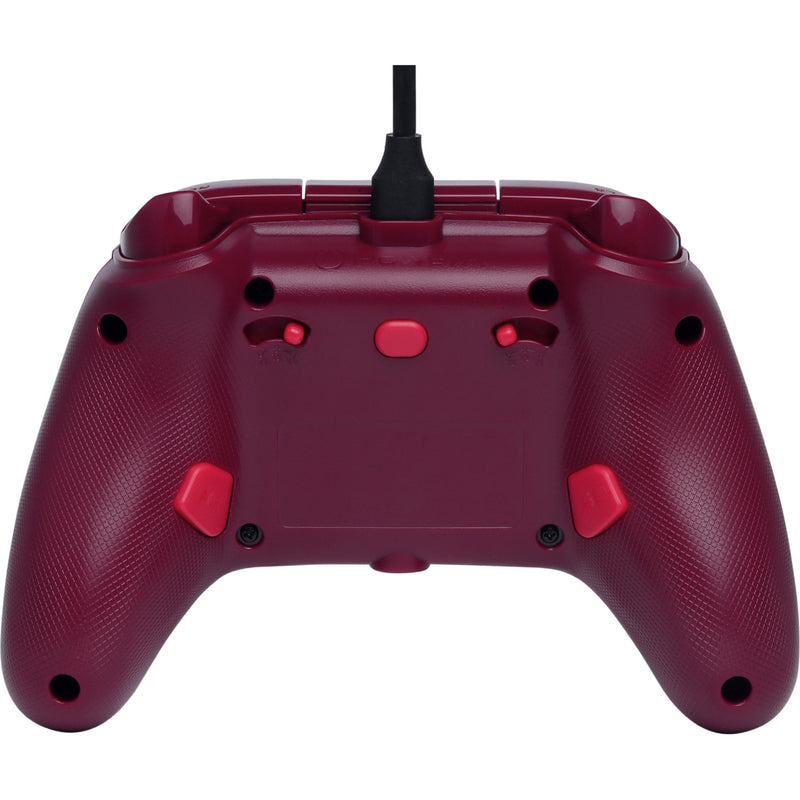 Load image into Gallery viewer, Powera advantage controller met kabel voor de xbox series x|s - rood vuur (rood, xbox series x|s, xbox one, pc)
