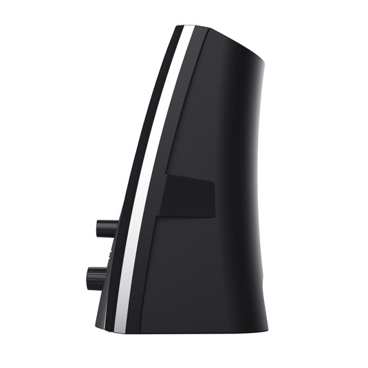 Trust 2.0 speaker set pc-luidspreker (zwart zilver)