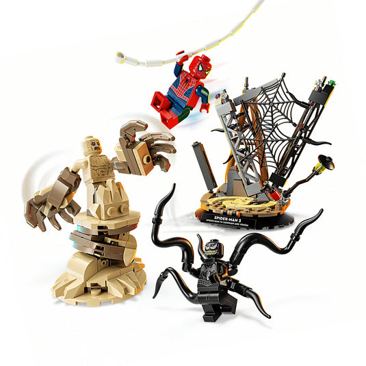 Lego super heroes 76334 marvel ultieme strijd: spider-man vs. sandman