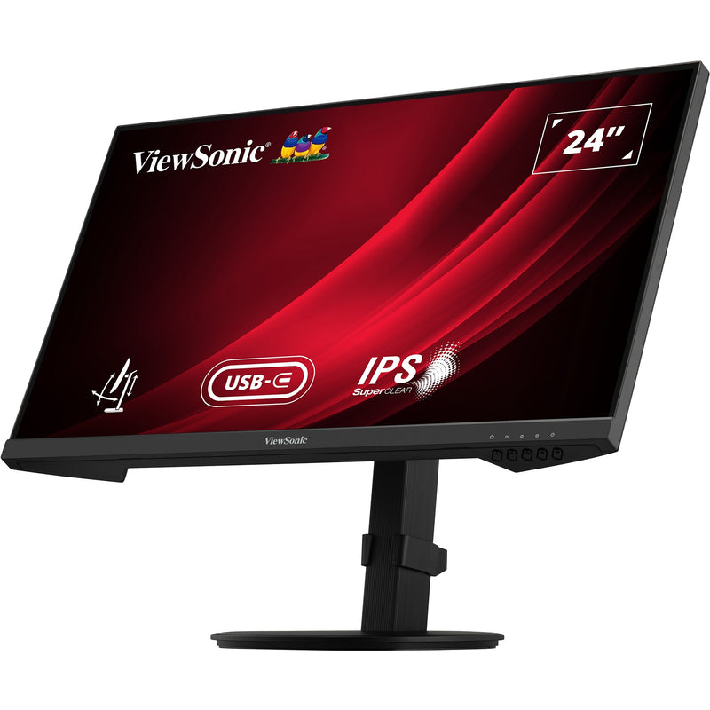 Load image into Gallery viewer, Viewsonic vg2409-mhdu-2 24 monitor (zwart, 1x hdmi, 1x displayport, usb-c, usb-a, usb-b,100 hz)
