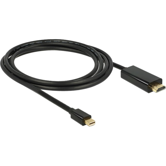 Load image into Gallery viewer, Delock mini displayport > hdmi adapter (zwart, 2 meter)
