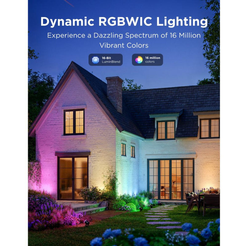 Afbeelding laden in galerijviewer, Govee slimme buitenspots matter rgbicww - 2 pack tuinspots
