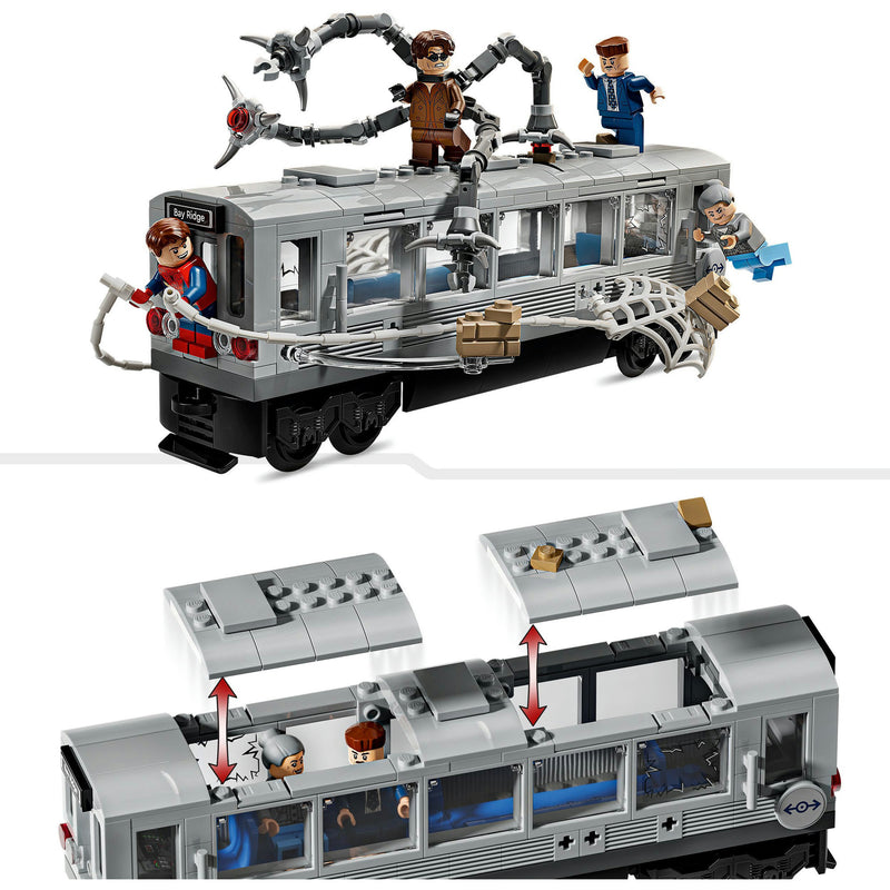 Load image into Gallery viewer, Lego marvel - spider-man vs. doc ock metroscène constructiespeelgoed (76321)
