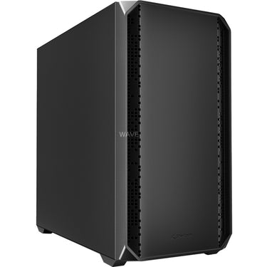 Sharkoon mk2 mini tower behuizing (zwart | 2x usb-a | 1x usb-c)