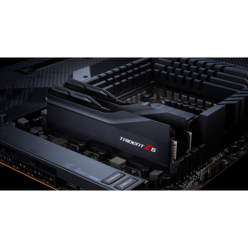 Load image into Gallery viewer, G.skill 32 gb ddr5-6400 kit werkgeheugen (zwart (mat), f5-6400j3239g16gx2-tz5k, trident z5, xmp)
