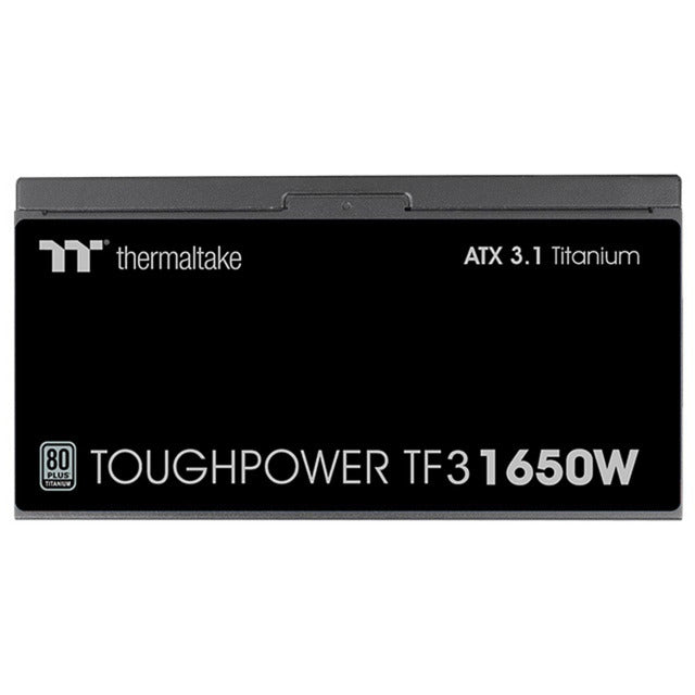 Load image into Gallery viewer, Thermaltake toughpower tf3 modulaire 1650 watt voeding (zwart, 2x 12v-2x6, 9x pcie)
