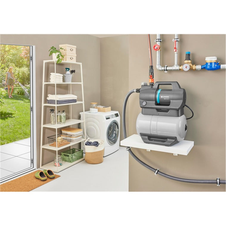 Load image into Gallery viewer, Gardena hydrofoorpomp 3800 silent (grijs, 600 watt)
