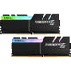 G.skill 32 gb ddr4-3600 kit werkgeheugen (zwart, f4-3600c16d-32gtzrc, trident z rgb, xmp)
