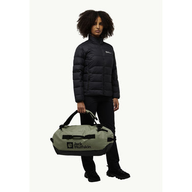 Jack wolfskin all-in duffle 35 rugzak (lichtgroen, 35 liter)