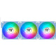 Thermaltake ct120 ex reverse argb sync pc cooling fan hydrangea blue (3-fan pack) case fans (lichtblauw, 3 stuks, 120 x 120 x 25 mm, pwm)