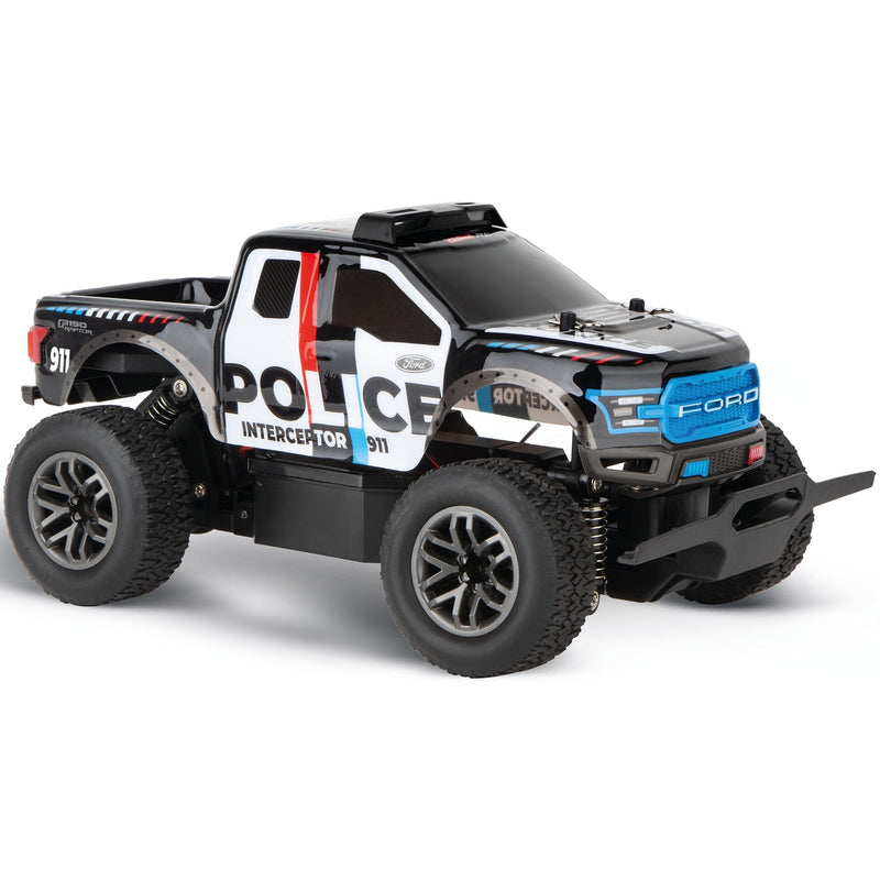 Load image into Gallery viewer, Carrera 2.4ghz ford f-150 raptor politie rc
