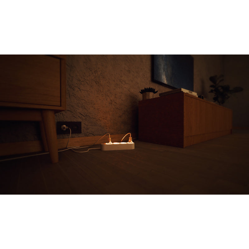 Load image into Gallery viewer, Shelly power strip gen4 stekkerdoos (wit, wifi, bluetooth, zigbee)
