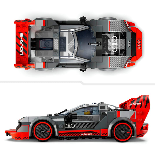 Lego speed champions - audi s1 e-tron quattro racewagen constructiespeelgoed (76921)