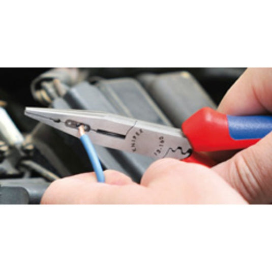 Knipex bedradingstang 13 02 160 (rood blauw)