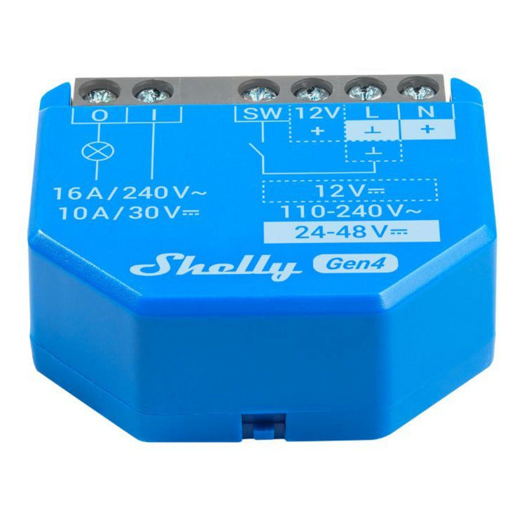 Load image into Gallery viewer, Shelly 1 gen4 relais (blauw, bluetooth, wi-fi)

