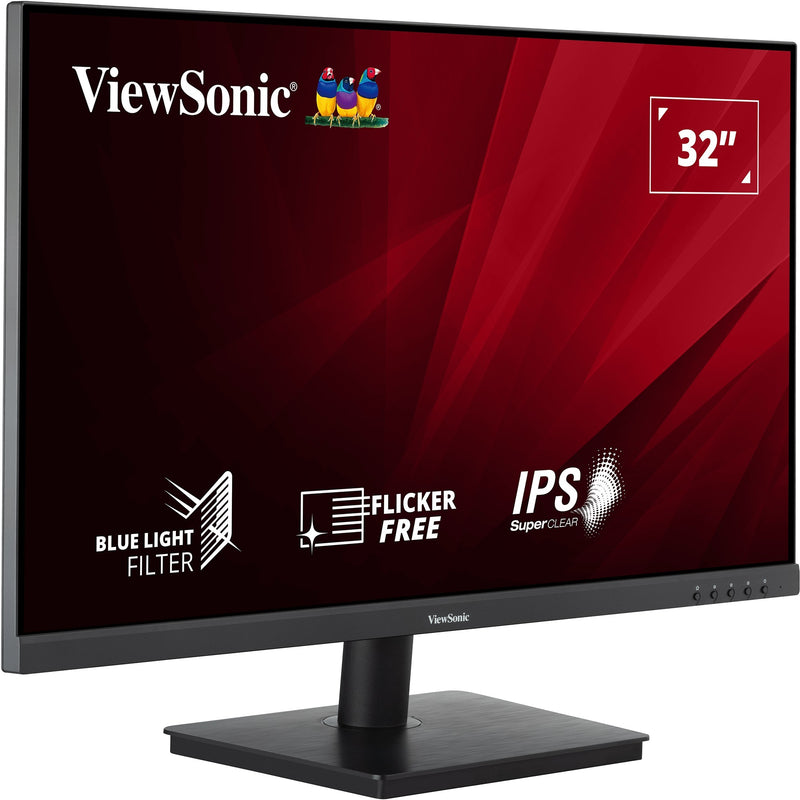 Load image into Gallery viewer, Viewsonic va3209-2k-mhd 31.5 monitor (zwart, 2x hdmi, 1x displayport, sound)
