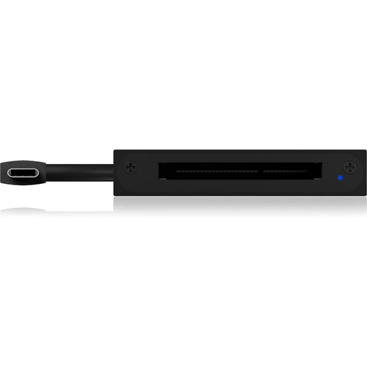 Icy box ib-cr402-c31 card reader kaartlezer (zwart, usb-c 3.2 (10 gbit s))