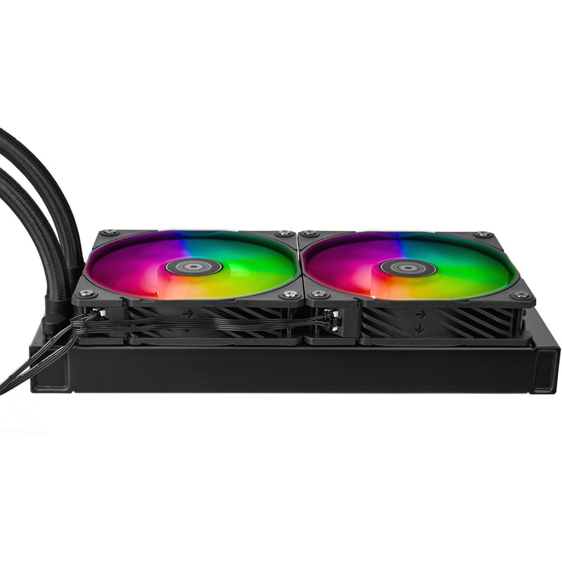 Load image into Gallery viewer, Silverstone novapeak 240 argb waterkoeling (zwart, 4 pin pwm)

