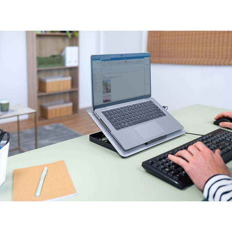 Load image into Gallery viewer, Trust exto laptop cooling stand laptopkoeler (grijs)
