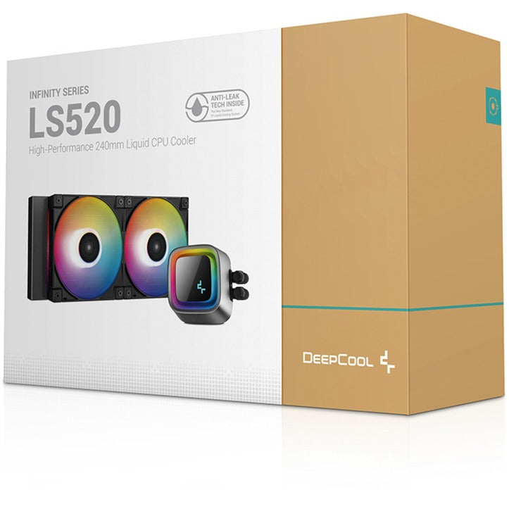 Load image into Gallery viewer, Deepcool ls520 240 mm waterkoeling (zwart)
