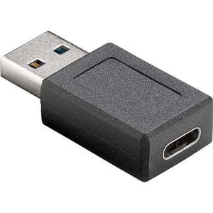 Goobay usb-a naar usb-c adapter (zwart)