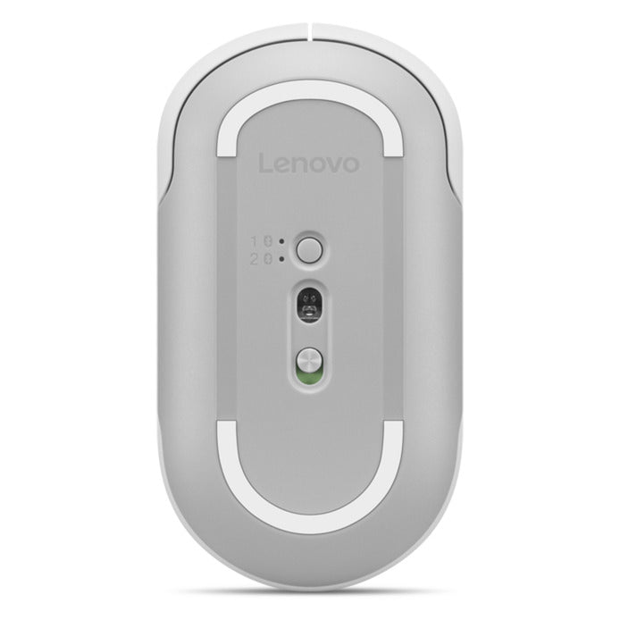 Load image into Gallery viewer, Lenovo 350 stille bluetooth-muis (lichtgrijs, 2400 dpi, bluetooth® 5.3)
