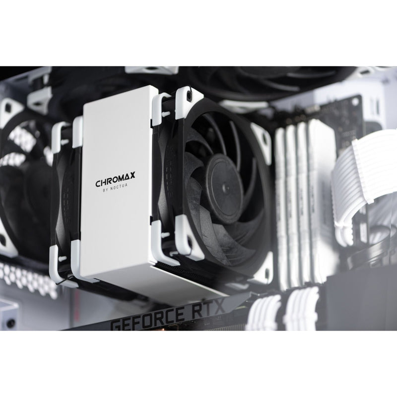 Load image into Gallery viewer, Noctua nf-a12x25 pwm chromax.black.swap case fan (zwart, 120 x 120 x 25 mm)
