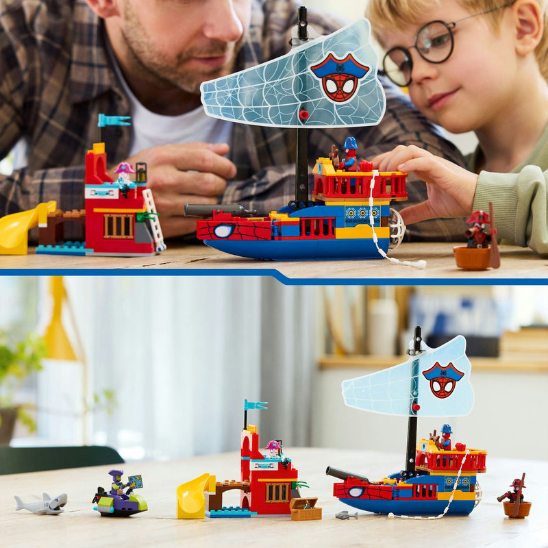 Load image into Gallery viewer, Lego marvel - team spidey piratenschip constructiespeelgoed (11208)
