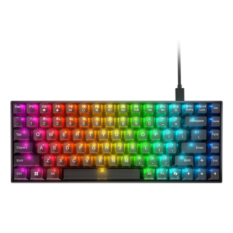 Load image into Gallery viewer, Lenovo legion k510 mini pro rgb mechanisch gaming toetsenbord (zwart, us lay-out (qwerty), 75%, brown switch, hot swap, usb)
