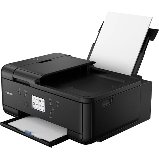Canon pixma tr7650 all-in-one inkjetprinter met faxfunctie (zwart, usb, wi-fi, kopie, scan, fax)