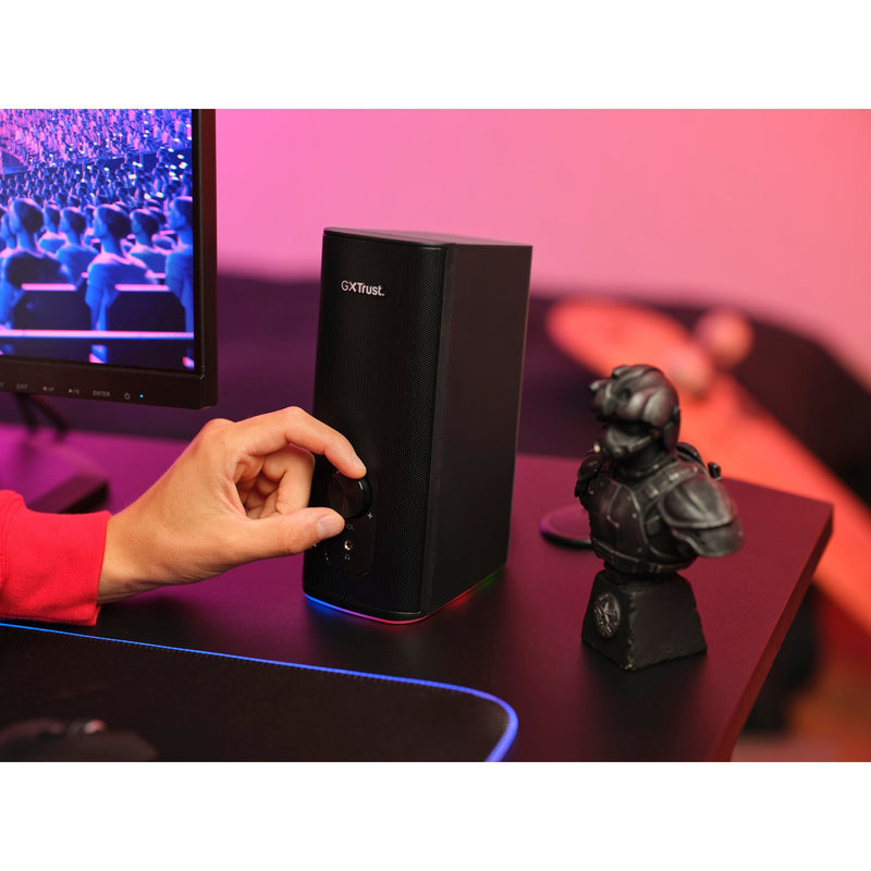 Load image into Gallery viewer, Trust gxt 612 cetic pc-luidspreker (zwart, bluetooth, rgb)
