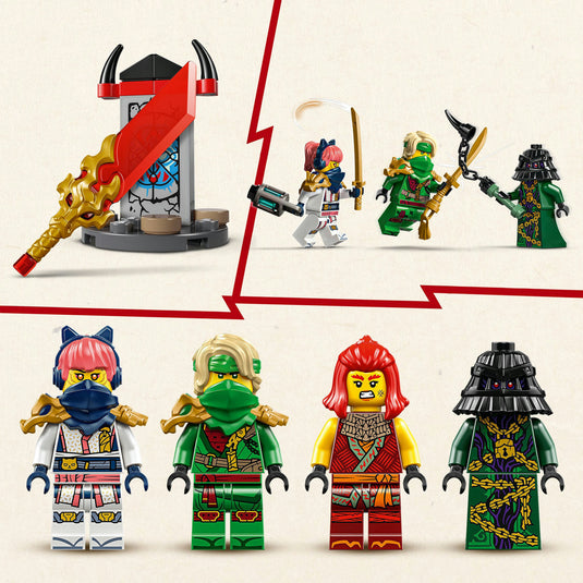 Lego ® ninjago® rontu de meesterdraak speelgoedset - 71842
