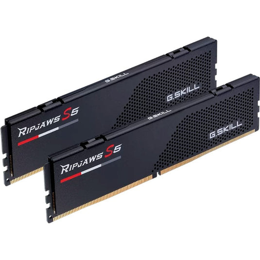 G.skill 64 gb ddr5-6000 (2x 32 gb) kit werkgeheugen (zwart, f5-6000j3636f32gx2-rs5k, ripjaws s5, xmp)