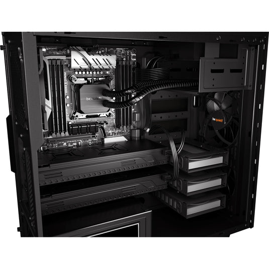 Be quiet! pure base 600 midi tower behuizing (zwart | 2x usb-a)
