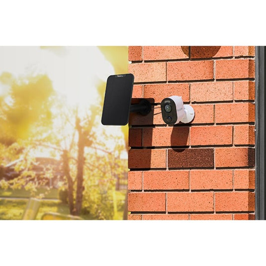 Reolink zonnepaneel compatibel met accucamera - riem en 4m verbindingskabel - 6w vermogen - weerbestendig - zonnepaneel 2