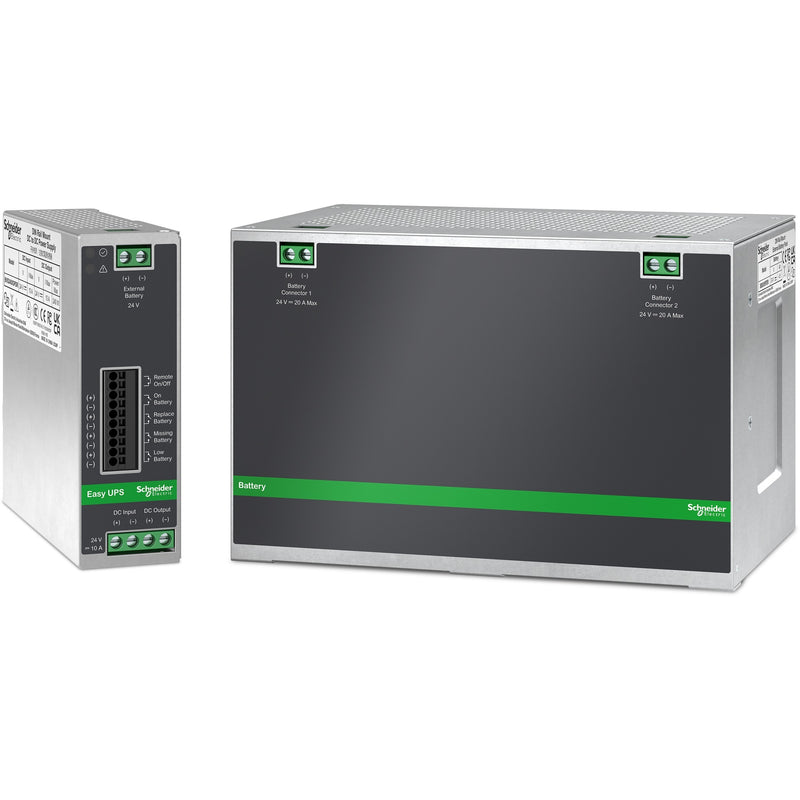 Load image into Gallery viewer, Apc xb005xpdr extern batterij pakket, din-rail montage (grijs)

