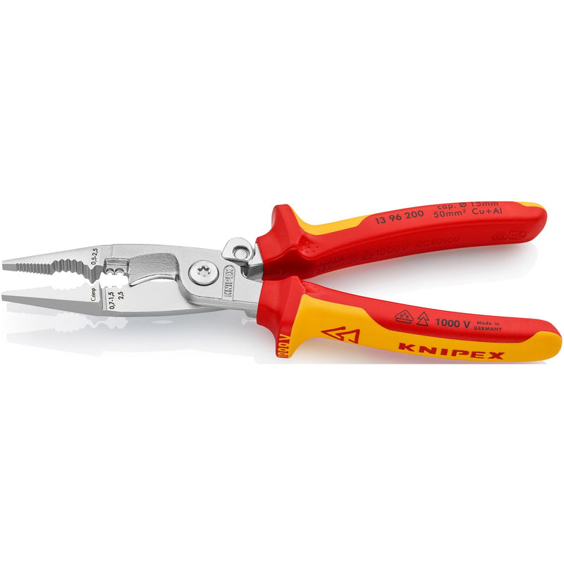 Load image into Gallery viewer, Knipex elektro installatietang vde 1396200

