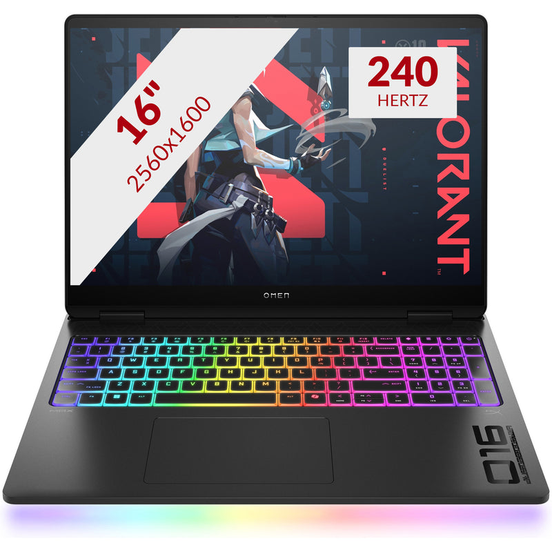 Load image into Gallery viewer, Omen max gaming laptop 16-ah0012nd (b9fh9ea) 16 gaming laptop (zwart | ultra 7 255hx | rtx 5070 | 32 gb | 2 tb ssd | oled | 240 hz)
